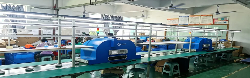 Production Test Smoke Tunnel for Conveyor Belt smoke alarm productiontest tunnel1