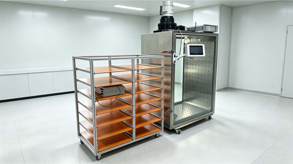 gas alarm calibration chamber