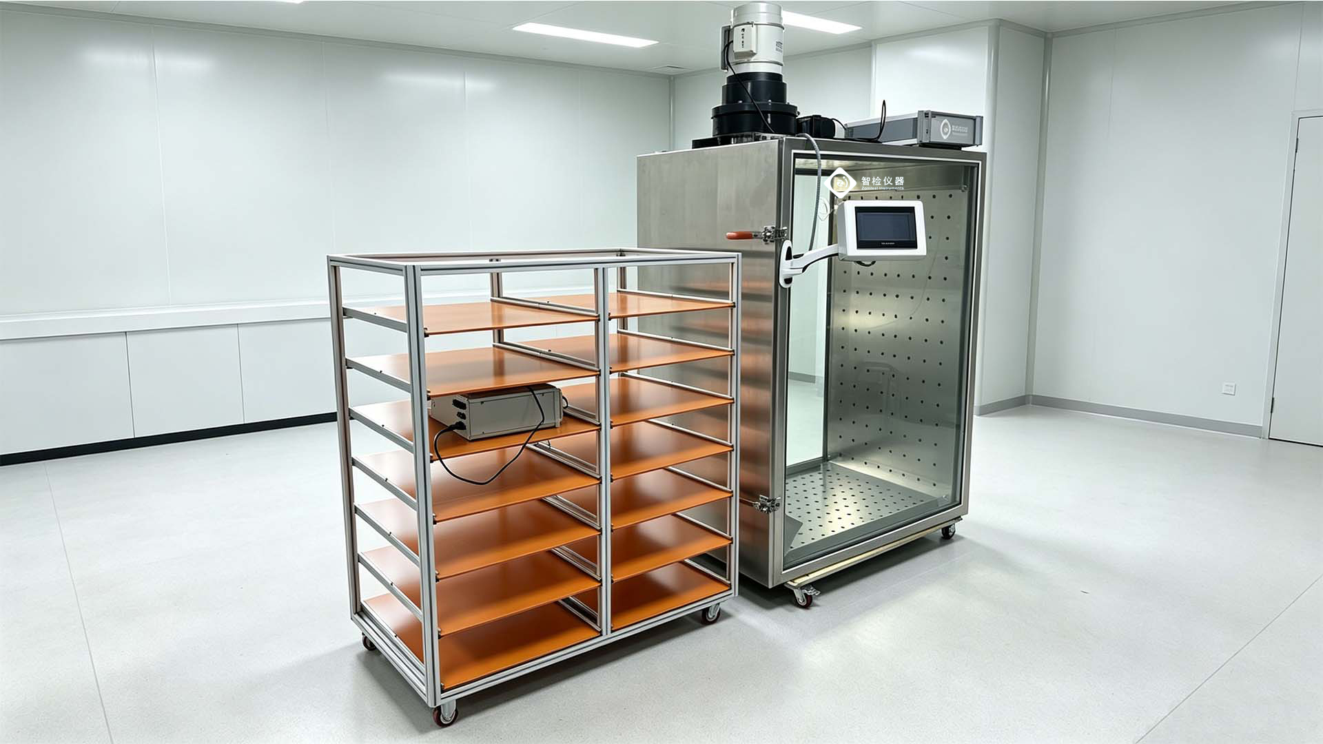 GAS alarm calibration chamber gas alarm calibration chamber